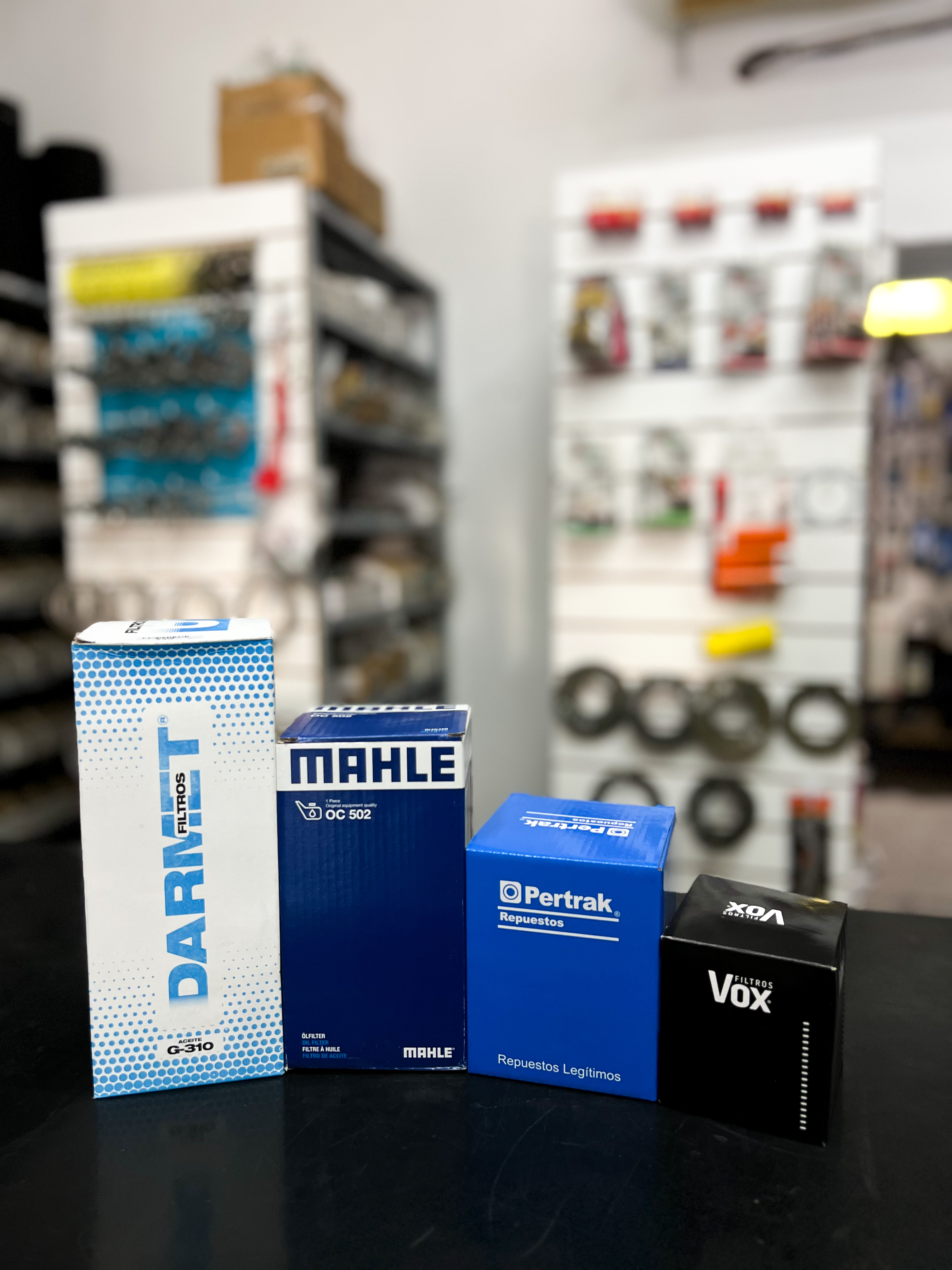 Filtros de aceite y combustible